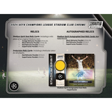 2023/24 Topps Stadium Club Chrome UEFA Soccer Hobby 12 Box Case