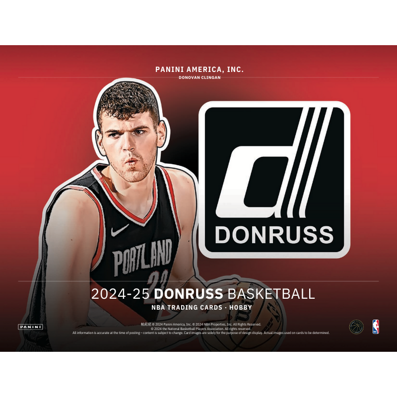 2024/25 Panini Donruss Basketball Hobby 10 Box Case