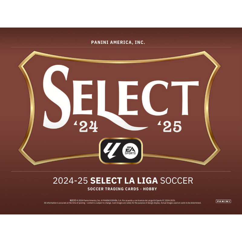 2024/25 Panini Select La Liga Soccer Hobby 12 Box Case
