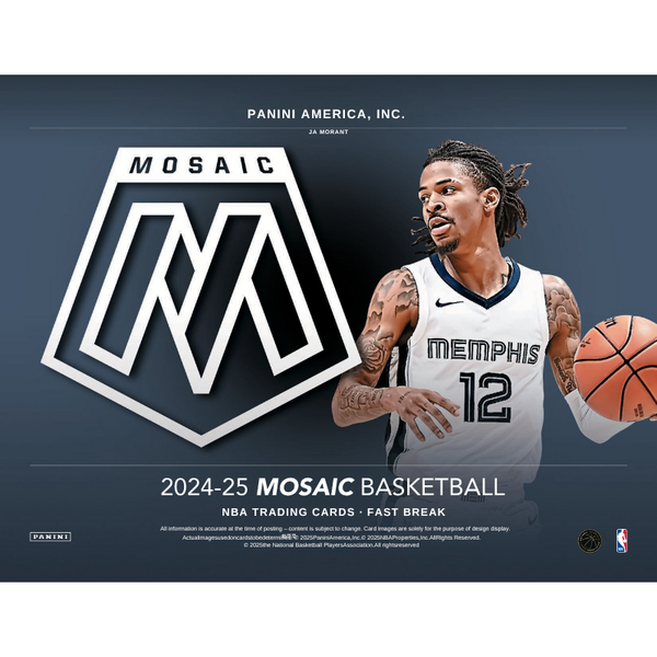 2024/25 Panini Mosaic Basketball Fast Break 20 Box Case